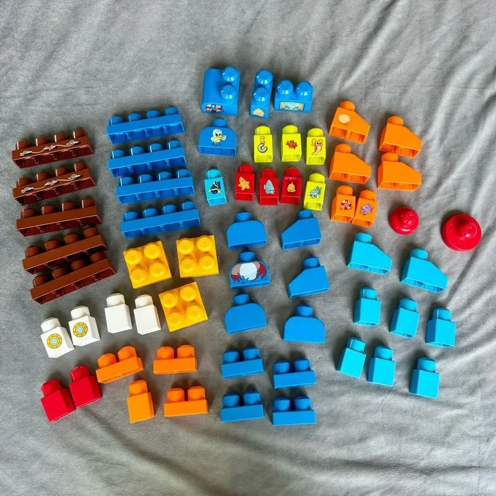 Mega Bloks Lets Go Fishing! Set | Building Blocks